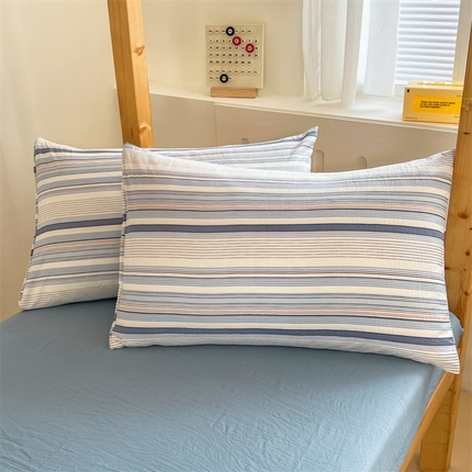 91家纺网 家纺一手货源 找家纺 多品家纺 2024新款水洗棉枕套 苏格兰