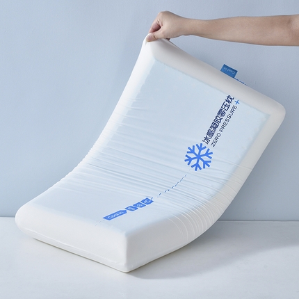 91家纺网 家纺一手货源 找家纺 （总）2025新款凉感冰蓝冷凝胶慢回弹切割海绵记忆枕凉感因子冰感凝胶零压枕头