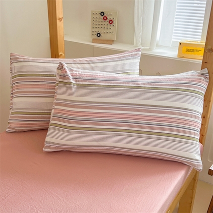 91家纺网 家纺一手货源 找家纺 多品家纺 2024新款水洗棉枕套 唯爱