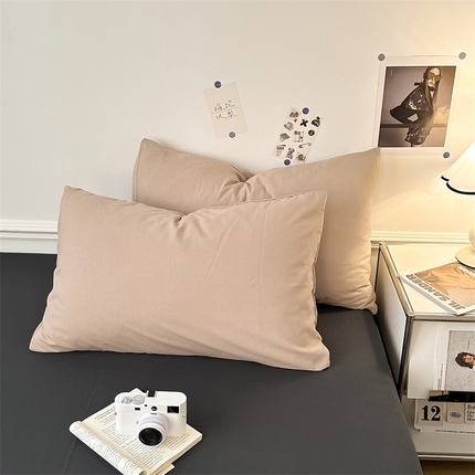 91家纺网 家纺一手货源 找家纺 （总）多品家纺 2024新款水洗棉枕套