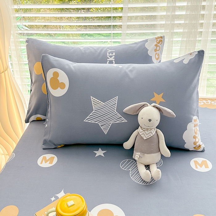 91家纺网 家纺一手货源 找家纺 家贝爱 2024新款加厚原棉磨毛花边床单 欢乐假日