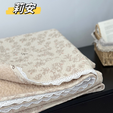 91家纺网 家纺一手货源 找家纺 （总）2024秋冬新品天丝莫代尔棉加绒单品砂洗床盖