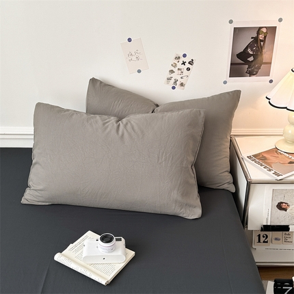 91家纺网 家纺一手货源 找家纺 （总）多品家纺 2024新款水洗棉枕套