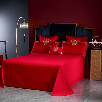 91家纺网 家纺一手货源 找家纺 （总）2024新款婚庆单品枕套系列