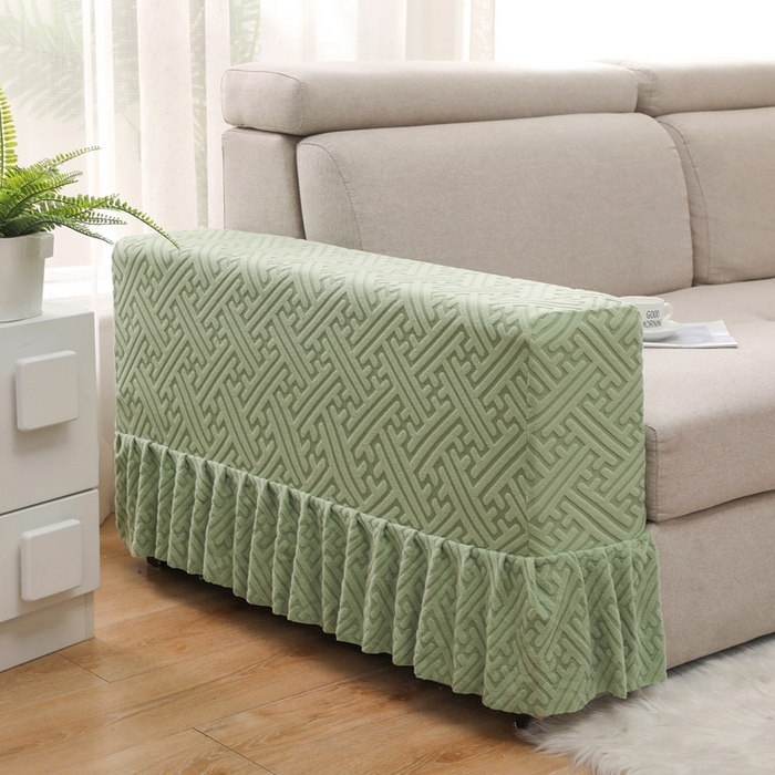 91家纺网 家纺一手货源 找家纺 千彤沙发垫 2024新款沙发扶手套-清韵系列 清韵-浅绿