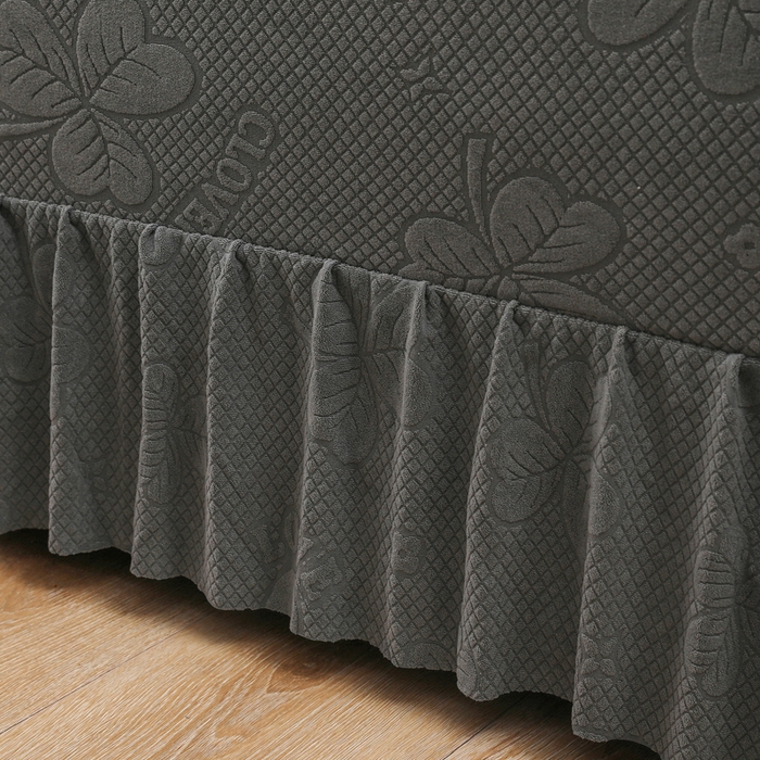 91家纺网 家纺一手货源 找家纺 （总）千彤沙发垫 2024新款沙发扶手套-三叶草系列