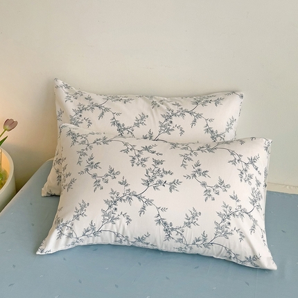 91家纺网 家纺一手货源 找家纺 （总）卡普家居 2025新款法式全棉小香风碎花单枕套-小红书拍摄