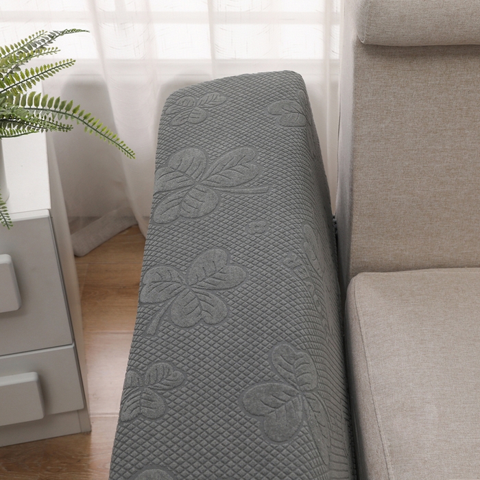 91家纺网 家纺一手货源 找家纺 （总）千彤沙发垫 2024新款沙发扶手套-三叶草系列