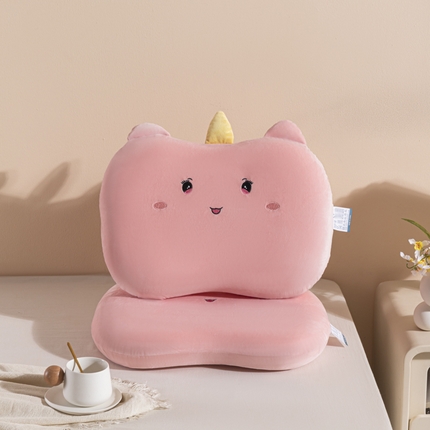 91家纺网 家纺一手货源 找家纺 （总）麦肯锡 2024新款舒柔卡通猫肚枕枕头枕芯