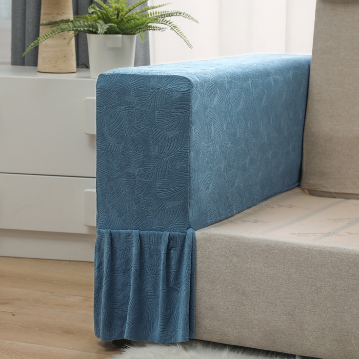 91家纺网 家纺一手货源 找家纺 （总）千彤沙发垫 2024新款沙发扶手套-小树叶系列