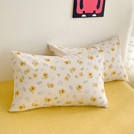 91家纺网 家纺一手货源 找家纺 （总）卡普家居 2025新款法式全棉小香风碎花单枕套-小红书拍摄