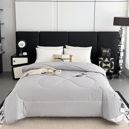 91家纺网 家纺一手货源 找家纺 （总）梵克保罗 2024秋冬保暖加厚新西兰进口羊毛防绒抗菌被羊绒被冬被被子被芯