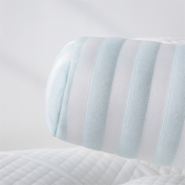 91家纺网 家纺一手货源 找家纺 大熊枕芯 2024新款情侣款刺绣牵引枕枕头枕芯 蓝色低枕一只 