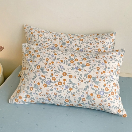 91家纺网 家纺一手货源 找家纺 （总）卡普家居 2025新款法式全棉小香风碎花单枕套-小红书拍摄