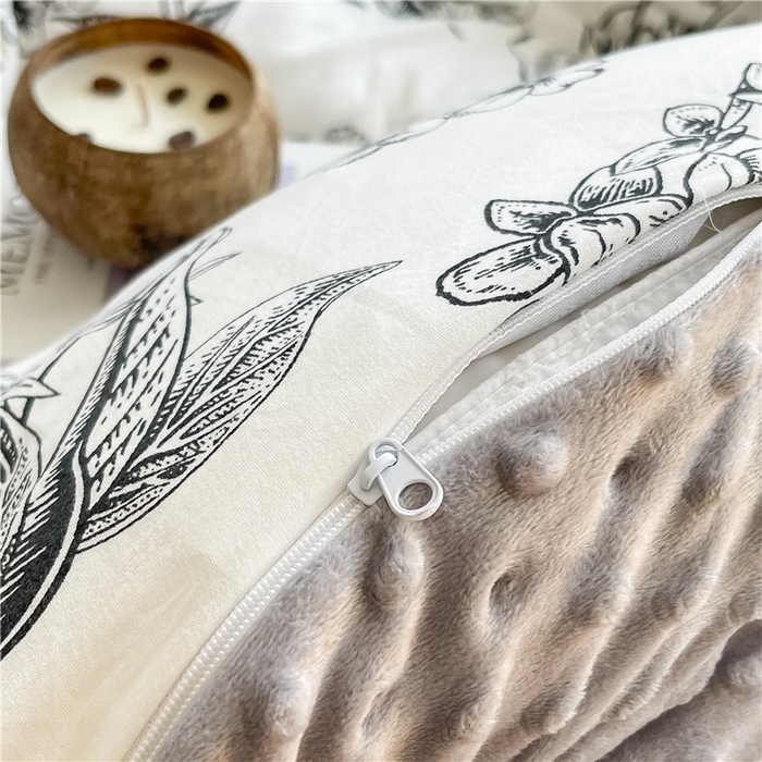 91家纺网 家纺一手货源 找家纺 （总）佰亿莱 2024新款豆豆绒四件套