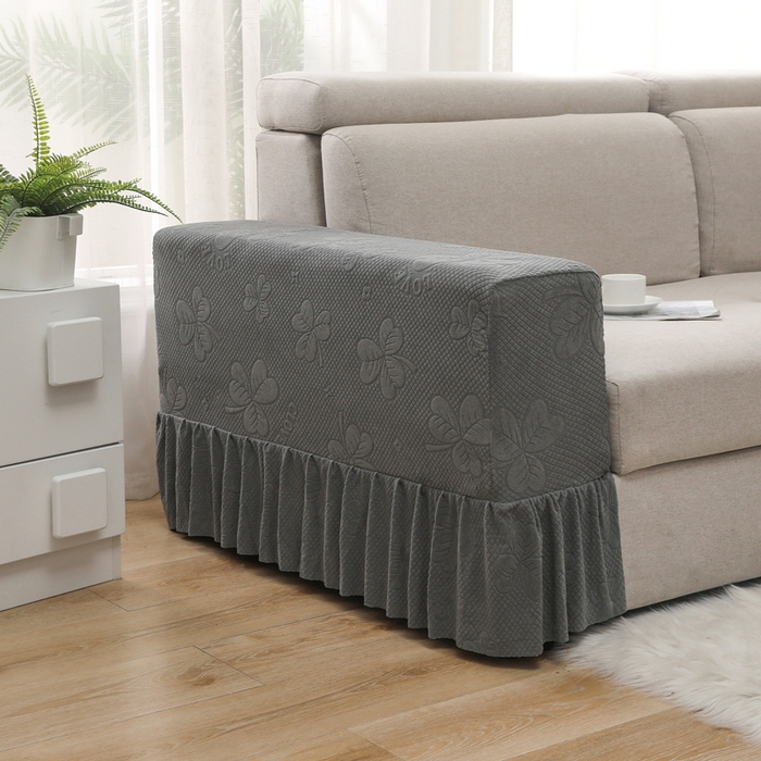 91家纺网 家纺一手货源 找家纺 （总）千彤沙发垫 2024新款沙发扶手套-三叶草系列