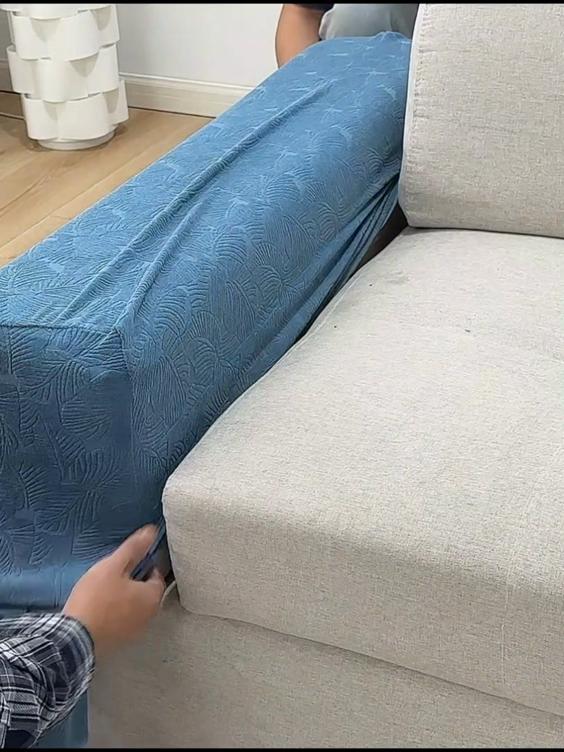 91家纺网 家纺一手货源 找家纺 （总）千彤沙发垫 2024新款沙发扶手套-小树叶系列