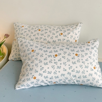 91家纺网 家纺一手货源 找家纺 （总）卡普家居 2025新款法式全棉小香风碎花单枕套-小红书拍摄