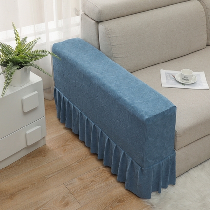 千彤沙发垫 2024新款沙发扶手套-小树叶系列 小树叶-水蓝