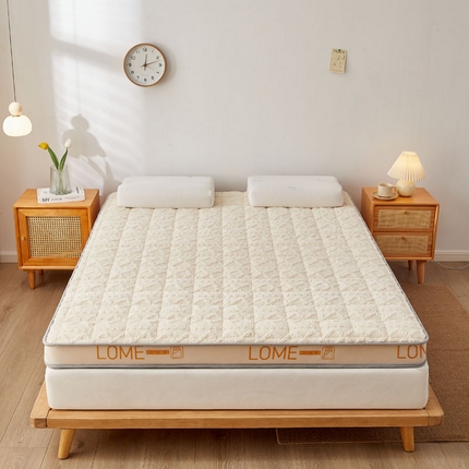 91家纺网 家纺一手货源 找家纺 （总）暖季家纺2025新款 双边立体款 塔芙绒绒床垫  