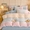91家纺网 家纺一手货源 找家纺 金喜 2024新款牛奶绒印花泡泡四件套 泡泡牛奶绒-浅浅