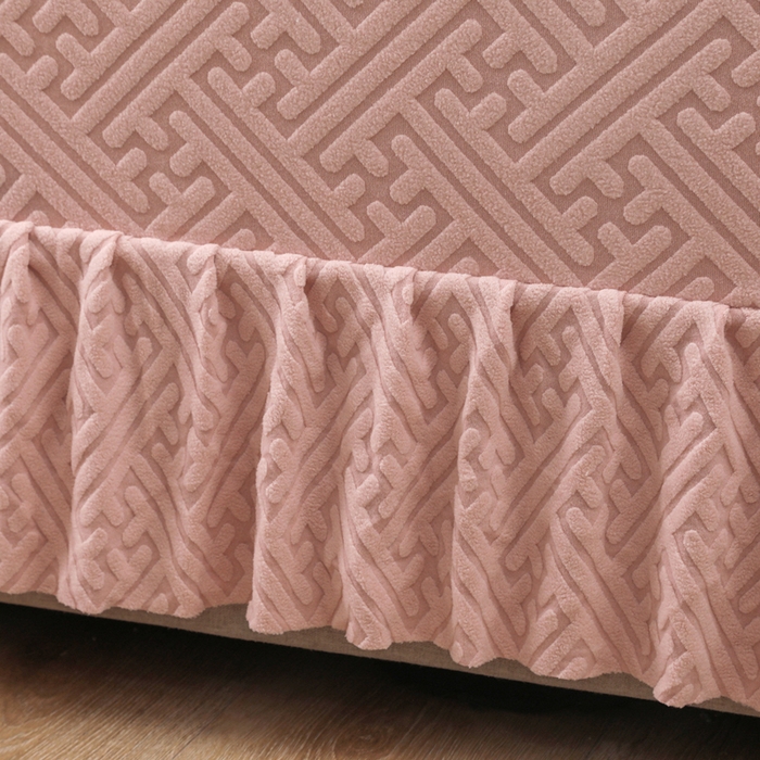 91家纺网 家纺一手货源 找家纺 千彤沙发垫 2024新款沙发扶手套-清韵系列 清韵-藕粉