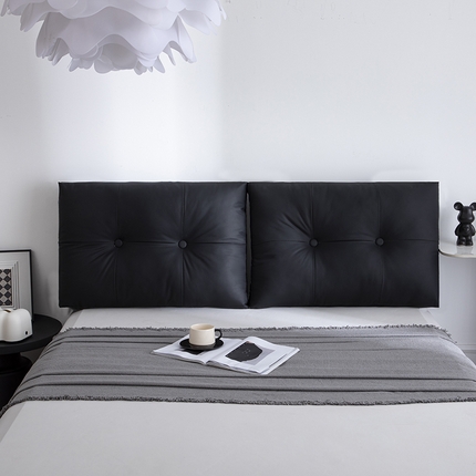 91家纺网 家纺一手货源 找家纺 （总）2026新款科技布简约床头靠枕