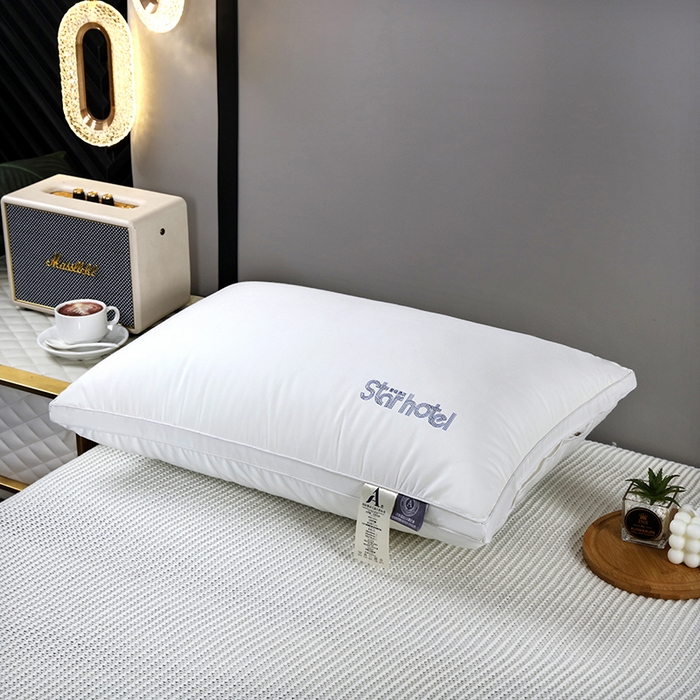 91家纺网 家纺一手货源 找家纺 （总）万聚凯枕芯 2024新款全棉星级酒店枕芯A类家用单人枕头学生宿舍枕芯/只