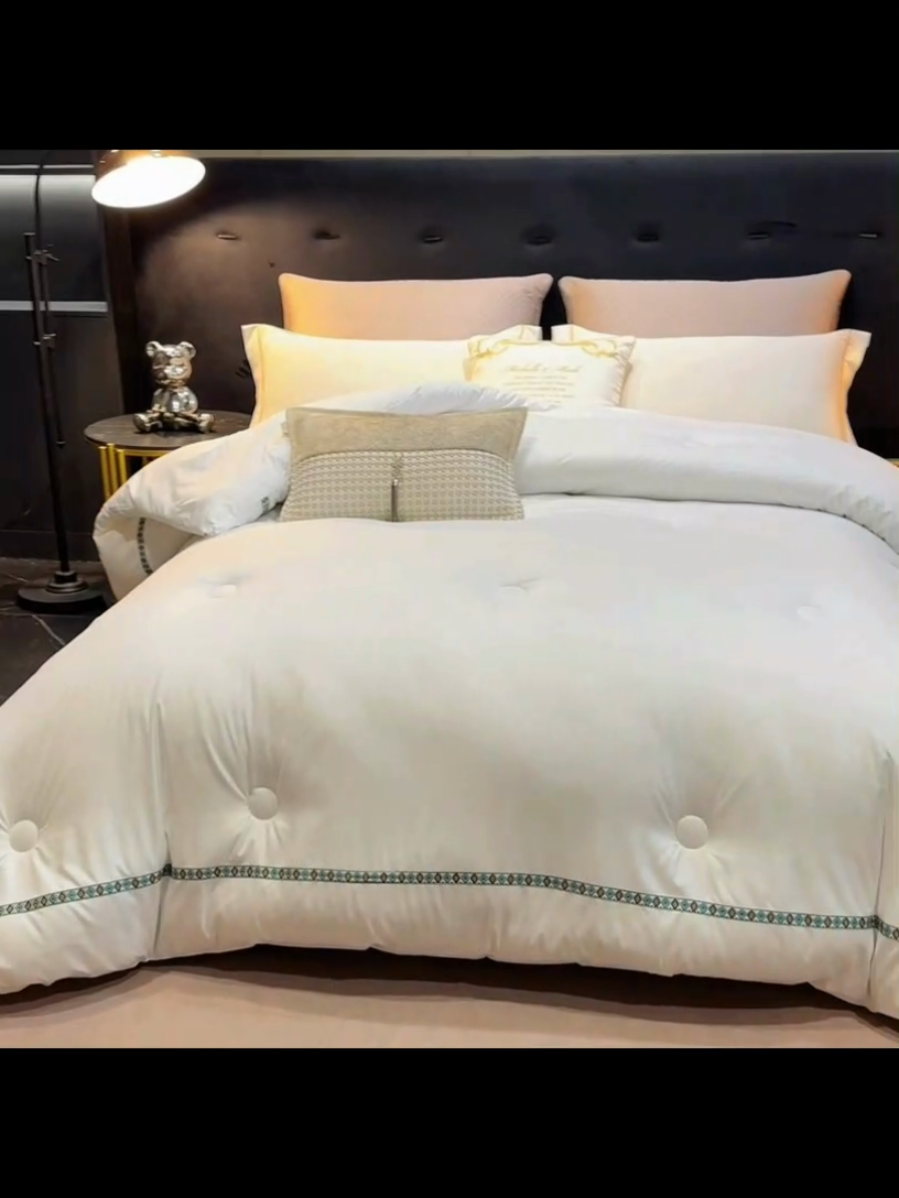 91家纺网 家纺一手货源 找家纺 （总）啊雅家居 2025年新款小织带酒店民宿被芯