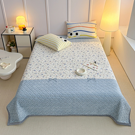 91家纺网 家纺一手货源 找家纺 （总）2025新款高克重牛奶绒印花单床盖