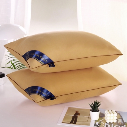 91家纺网 家纺一手货源 找家纺 （总）万聚凯枕芯 2024新款希尔顿单边枕头五星级酒店单人枕芯超柔枕/只