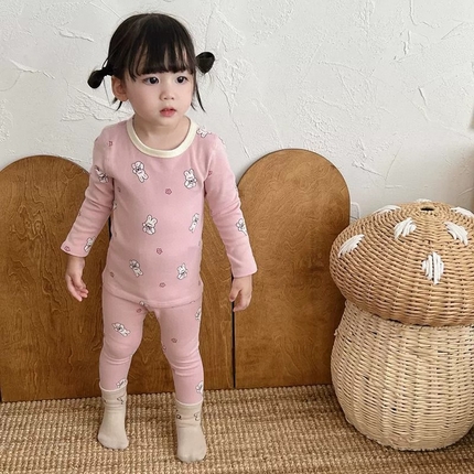 91家纺网 家纺一手货源 找家纺 （总）2024新款儿童秋衣秋裤