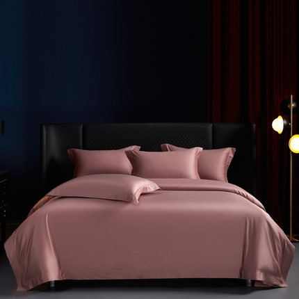 91家纺网 家纺一手货源 找家纺 （总）缔缦 2024新款80s超细旦天丝棉陶瓷轻磨毛系列四件套-朵美