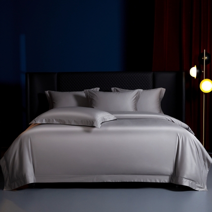 91家纺网 家纺一手货源 找家纺 （总）缔缦 2024新款80s超细旦天丝棉陶瓷轻磨毛系列四件套-朵美