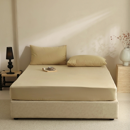 91家纺网 家纺一手货源 找家纺 （总）轩和家居 2024新款50S长绒棉磨毛单床笠