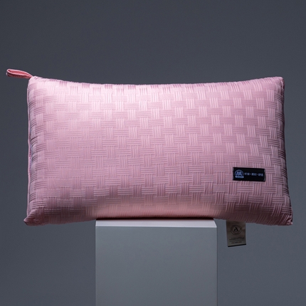 万聚凯枕芯 2024新款亲肤舒适华夫格枕头枕芯 豆沙48*74cm/只