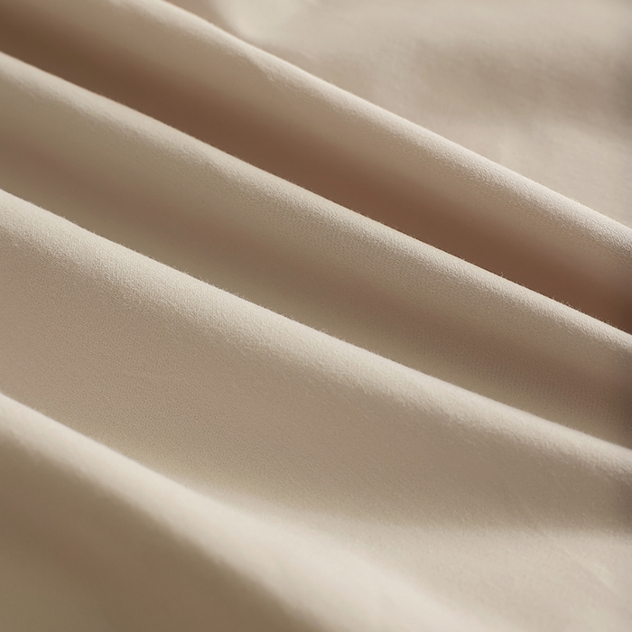 91家纺网 家纺一手货源 找家纺 轩和家居 2024新款50S长绒棉磨毛单床单 燕麦色