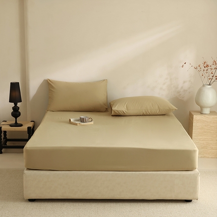 91家纺网 家纺一手货源 找家纺 （总）轩和家居 2024新款50S长绒棉磨毛单床笠