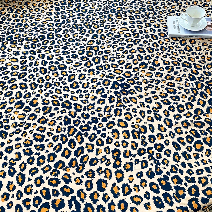 91家纺网 家纺一手货源 找家纺 梵巢 家纺芦荟棉枕套磨毛化纤枕套48*74cm 豹纹