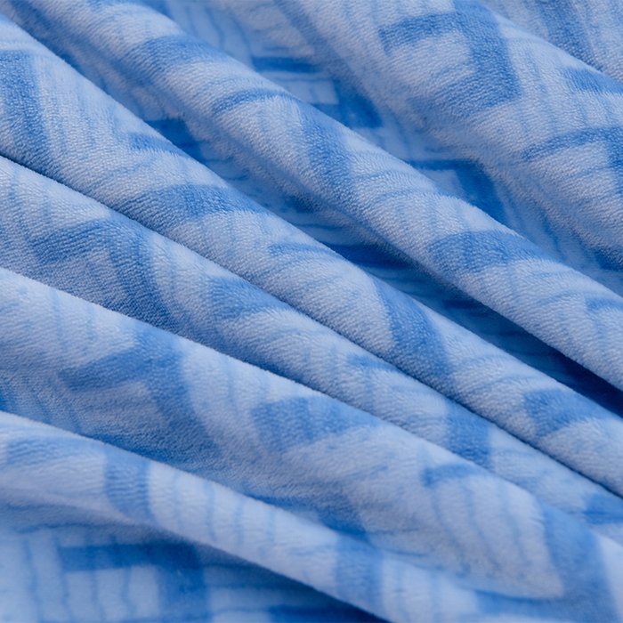 91家纺网 家纺一手货源 找家纺 梦莱情纺2024新款8.5斤牛奶绒四件套日产12000套 曙光-蓝