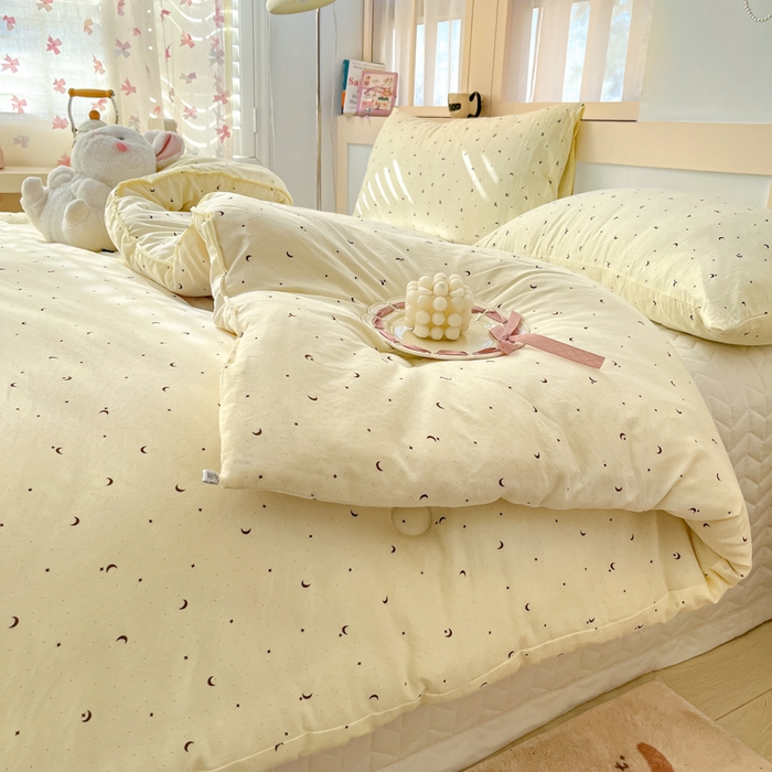 91家纺网 家纺一手货源 找家纺 星巴k家纺 2024糯糯棉A类大豆蛋白纤维加厚保暖双层纱冬被水洗棉冬被大豆被 星月