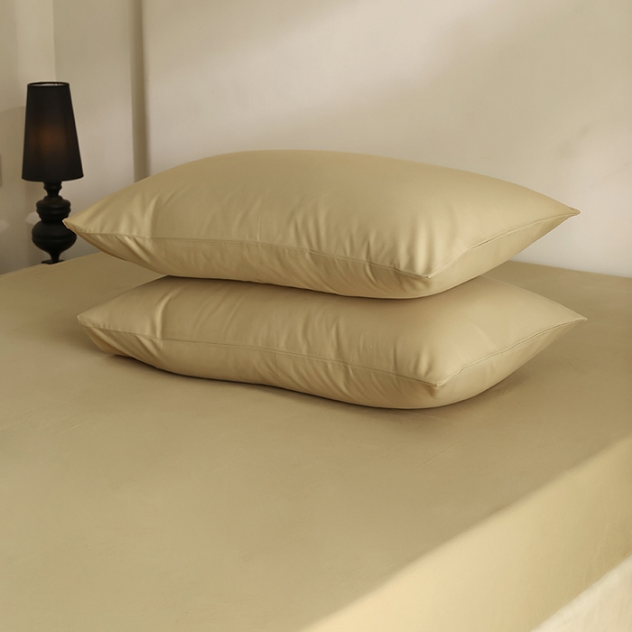 91家纺网 家纺一手货源 找家纺 轩和家居 2024新款50S长绒棉磨毛单枕套 田园风光