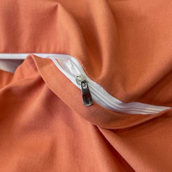 91家纺网 家纺一手货源 找家纺 安妮家居 2024新款A类云锦长绒棉全棉磨毛四件套含礼盒包装 云锦-橘色