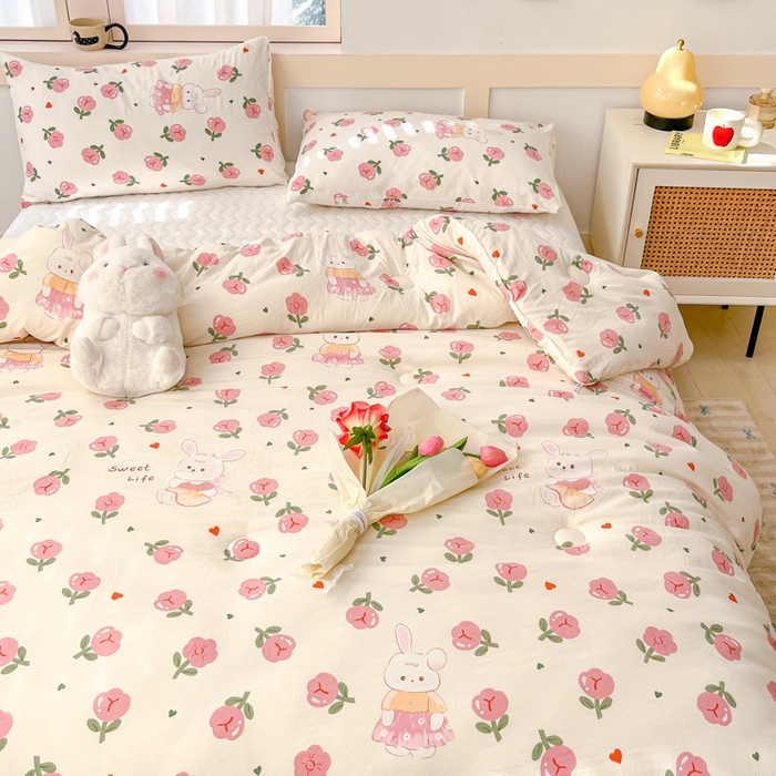 91家纺网 家纺一手货源 找家纺 （总）星巴k家纺 2024糯糯棉A类大豆蛋白纤维加厚保暖双层纱冬被水洗棉冬被大豆被