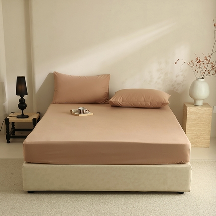 91家纺网 家纺一手货源 找家纺 （总）轩和家居 2024新款50S长绒棉磨毛单床笠