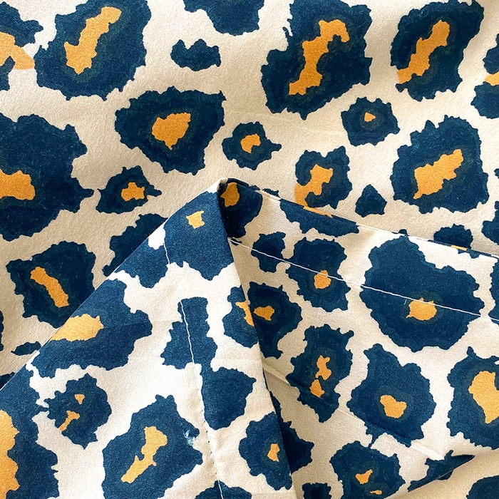 91家纺网 家纺一手货源 找家纺 梵巢 家纺芦荟棉枕套磨毛化纤枕套48*74cm 豹纹