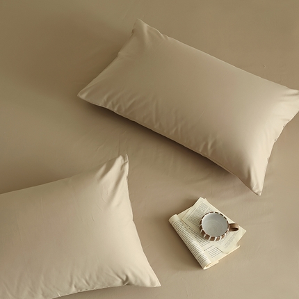 91家纺网 家纺一手货源 找家纺 （总）轩和家居 2024新款50S长绒棉磨毛单枕套