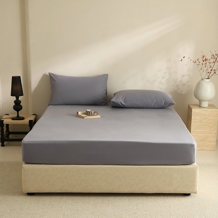 91家纺网 家纺一手货源 找家纺 （总）轩和家居 2024新款50S长绒棉磨毛单床笠