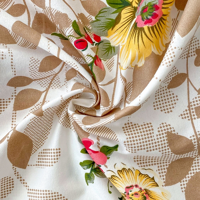 91家纺网 家纺一手货源 找家纺 梵巢 家纺芦荟棉枕套磨毛化纤枕套48*74cm 花初梦