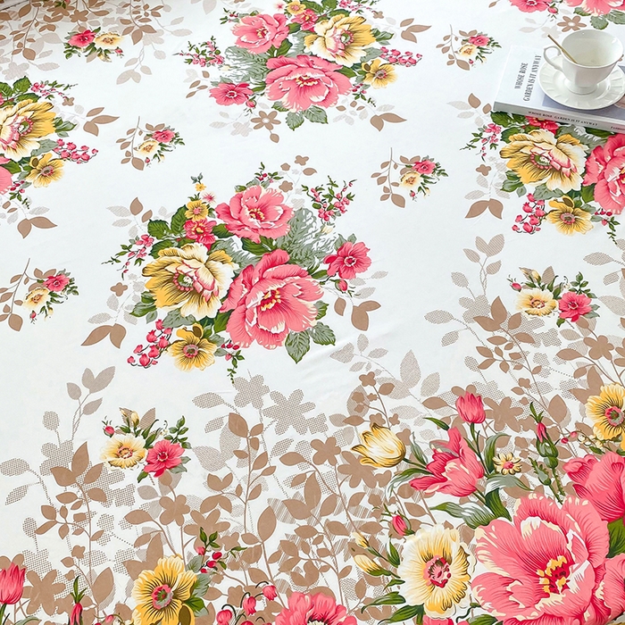 91家纺网 家纺一手货源 找家纺 梵巢 家纺芦荟棉枕套磨毛化纤枕套48*74cm 花初梦